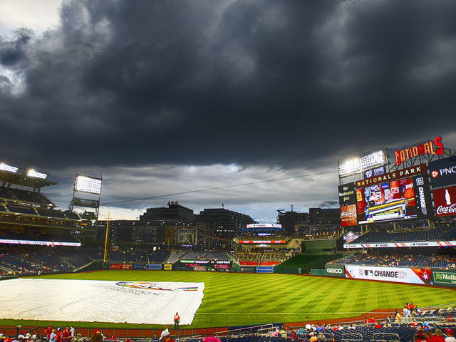 Phillies-Nationals series opener postponed due to inclement weather