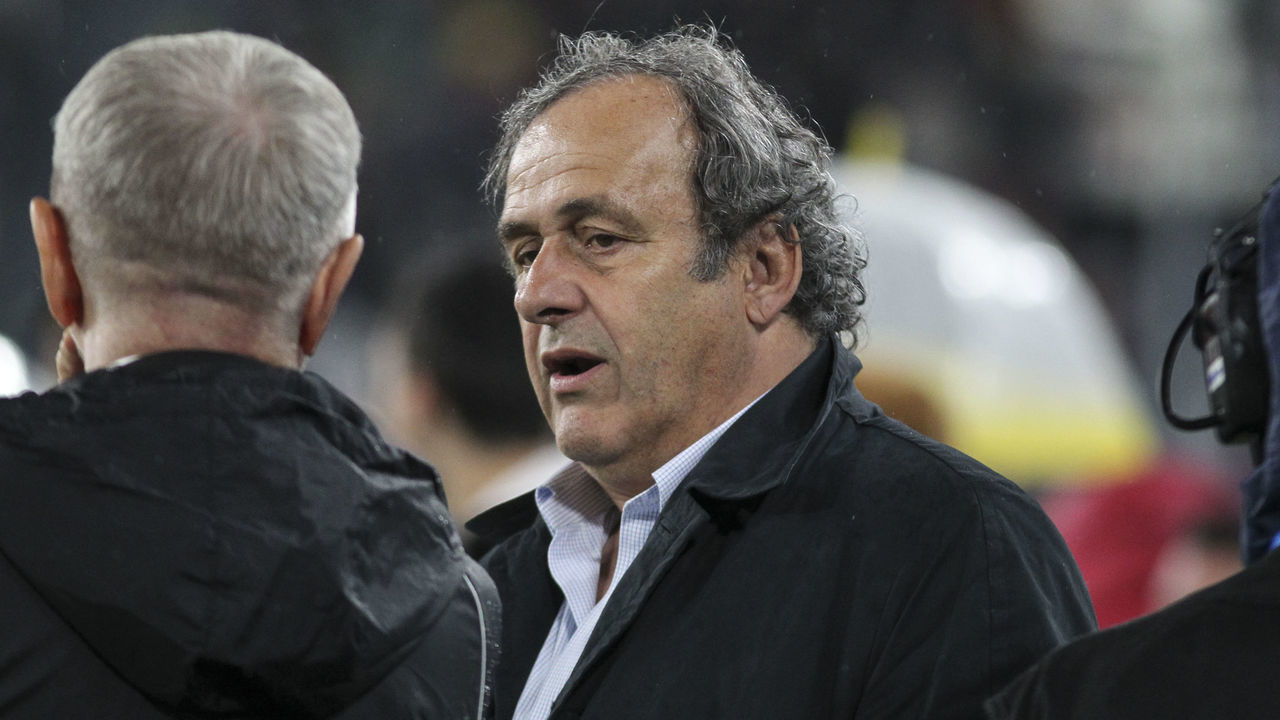 Michel Platini during the Partita Del Cuore 2019 charity football match at Allianz Stadium on May 27, 2019 iin Turin, Italy.