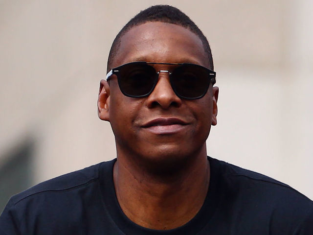 TORONTO, ON - JUNE 17: Toronto Raptors President Masai Ujiri looks on during the Toronto Raptors Victory Parade on June 17, 2019 in Toronto, Canada. The Toronto Raptors beat the Golden State Warriors 4-2 to win the 2019 NBA Finals.