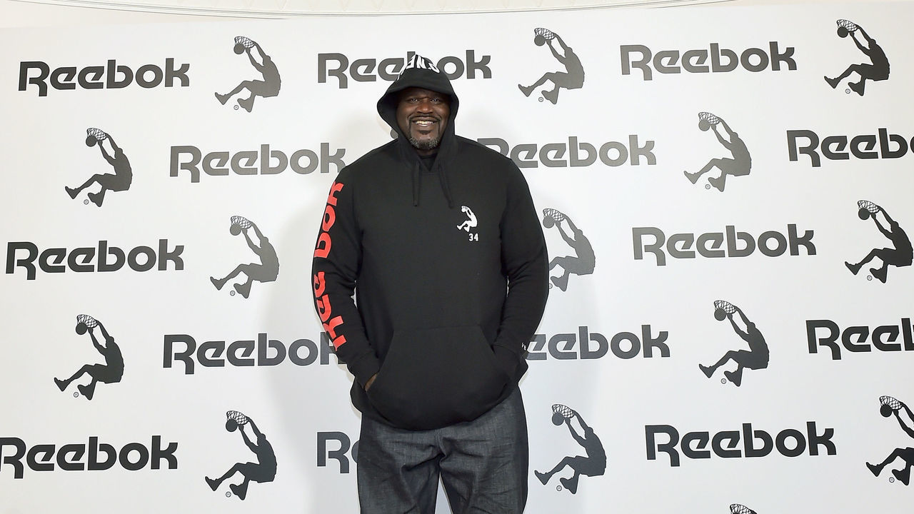 BEVERLY HILLS, CA - APRIL 12: Shaquille O'Neal attends an event celebrating Reebok and Victoria Beckham celebrate their partnership. Special guest Shaquille O'Neal officially welcomes Victoria to the Reebok Team at The House on Sunset on April 12, 2018 in Beverly Hills, California.
