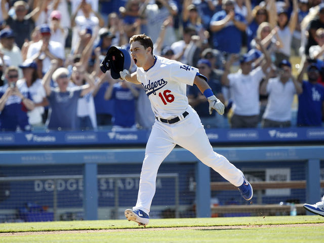 Dodgers rookie Alex Verdugo again produces big hits in win - Los Angeles  Times