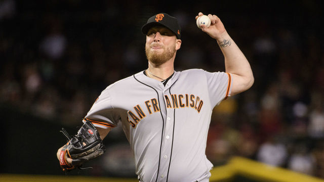 PHOENIX, ARIZONA - JUNE 22: Will Smith #13 of the San Francisco Giants delivers a pitch during the ninth inning of the MLB game against the Arizona Diamondbacks at Chase Field on June 22, 2019 in Phoenix, Arizona. The Giants won 7-4.