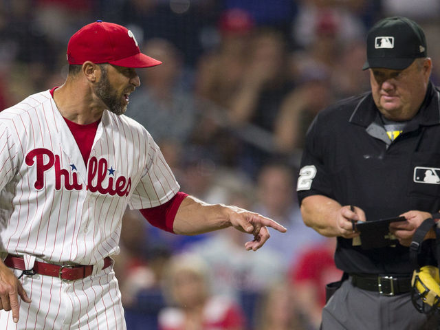 Rhys Hoskins works his way out of lengthy funk at important time