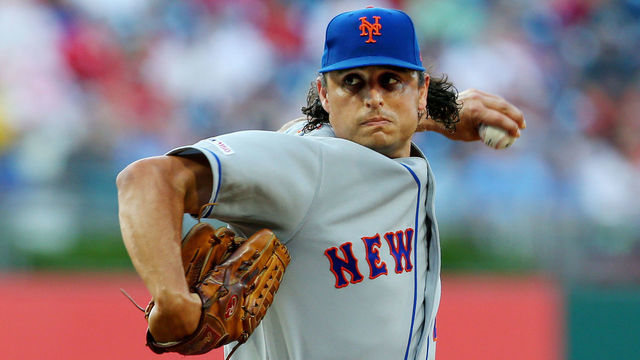 PHILADELPHIA, PA - JUNE 26: Jason Vargas #44 of the New York Mets in action against the Philadelphia Phillies during a baseball game at Citizens Bank Park on June 26, 2019 in Philadelphia, Pennsylvania. The Phillies defeated the Mets 5-4.