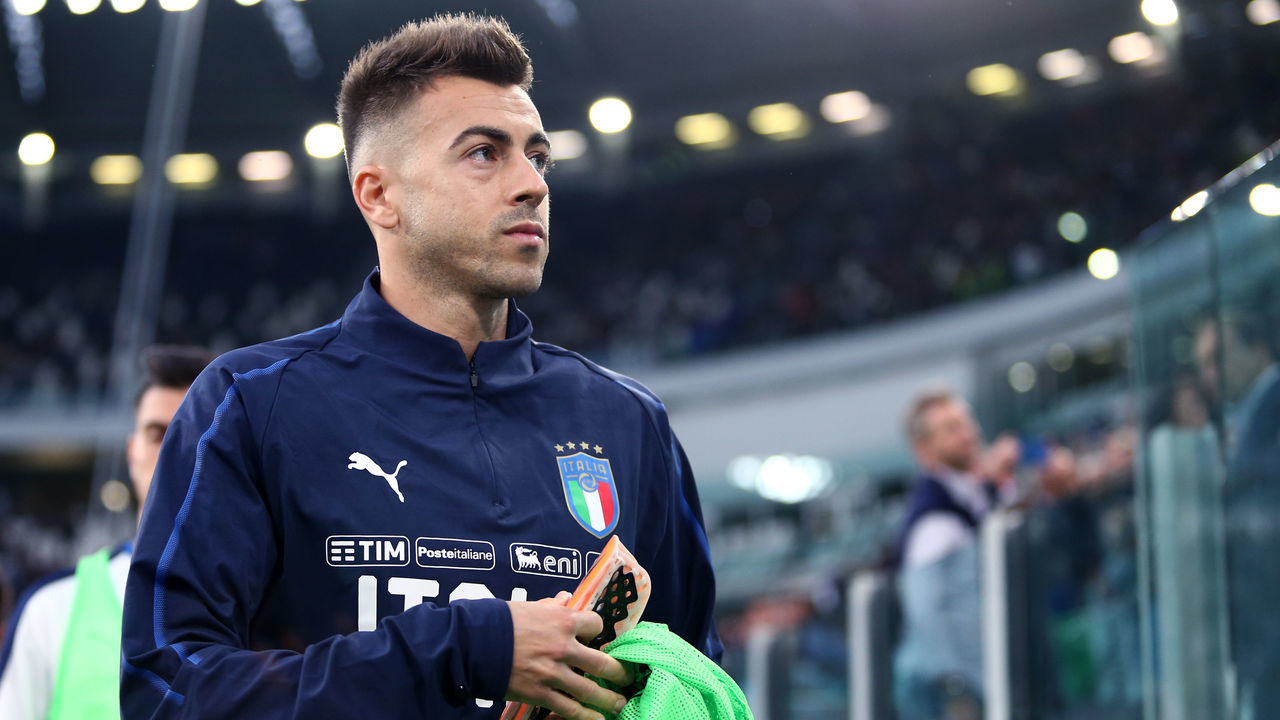 JUVENTUS STADIUM, TORINO, ITALY - 2019/06/11: Stephan El Shaarawy of Italy during the 2020 UEFA European Championships group J qualifying match between Italy and Bosnia and Herzegovina. Italy won 2-1 over Bosnia and Herzegovina.