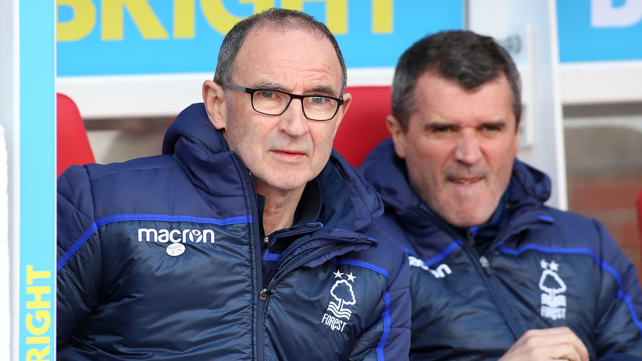 NOTTINGHAM, ENGLAND - APRIL 13: Nottingham Forest manager Martin O'Neil looks on from the dugout during the Sky Bet Championship match between Nottingham Forest and Blackburn Rovers at City Ground on April 13, 2019 in Nottingham, England.