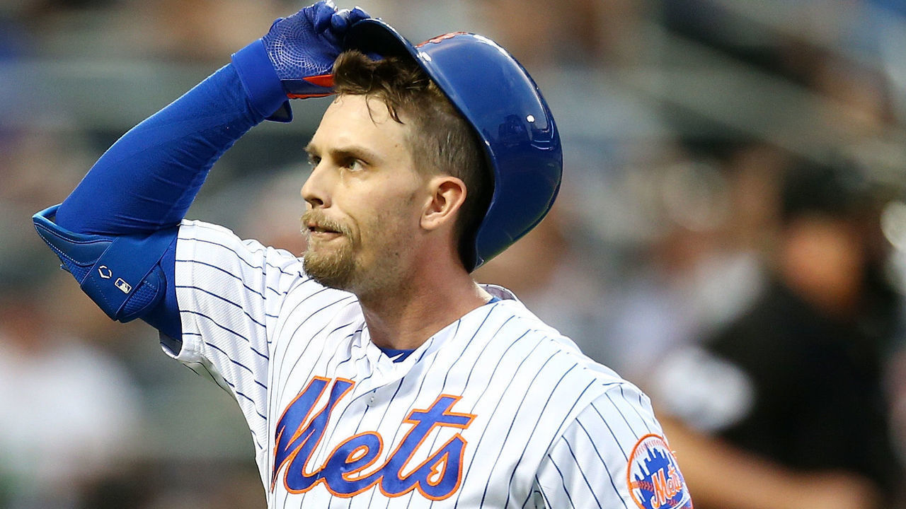 NEW YORK, NEW YORK - JUNE 28: Jeff McNeil #6 of the New York Mets reacts after being called out on strikes in the fourth inning against the Atlanta Braves at Citi Field on June 28, 2019 in New York City.