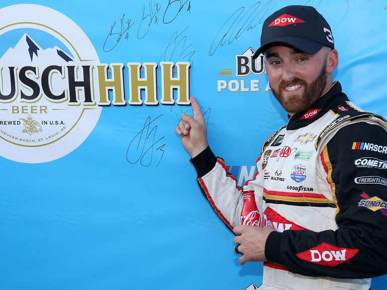 Austin Dillon Wins Pole For NASCAR Cup Series Race | TheScore.com