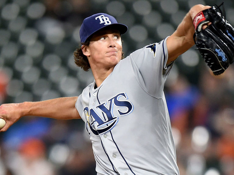 Tyler Glasnow Instagram - Rays' Glasnow starting Game 5 vs. Yankees on ...