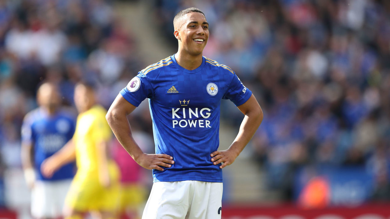 LEICESTER, ENGLAND - MAY 12: Youri Tielemans of Leicester City during the Premier League match between Leicester City and Chelsea FC at The King Power Stadium on May 12, 2019 in Leicester, United Kingdom.