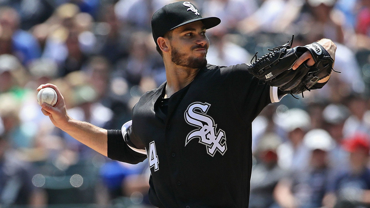 CHICAGO, ILLINOIS - JULY 03: Dylan Cease #84 of the Chicago White Sox delivers the ball in his Major League debut against the Detroit Tigers at Guaranteed Rate Field on July 03, 2019 in Chicago, Illinois.
