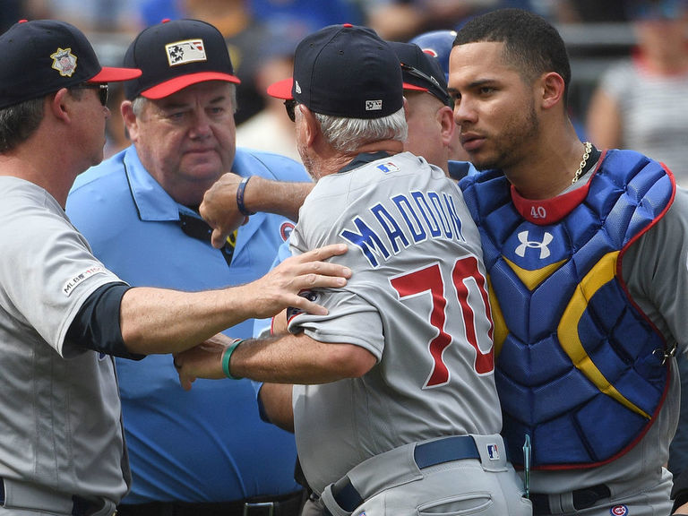 Joe Maddon replies to Washington heckler with personalized ball smeared  with pine tar