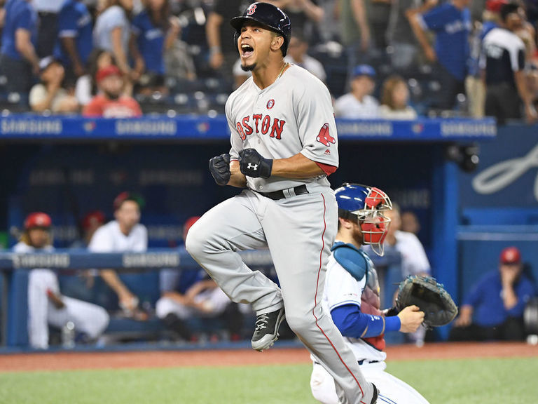 Boston Red Sox - Michael Chavis launched a HR in the top