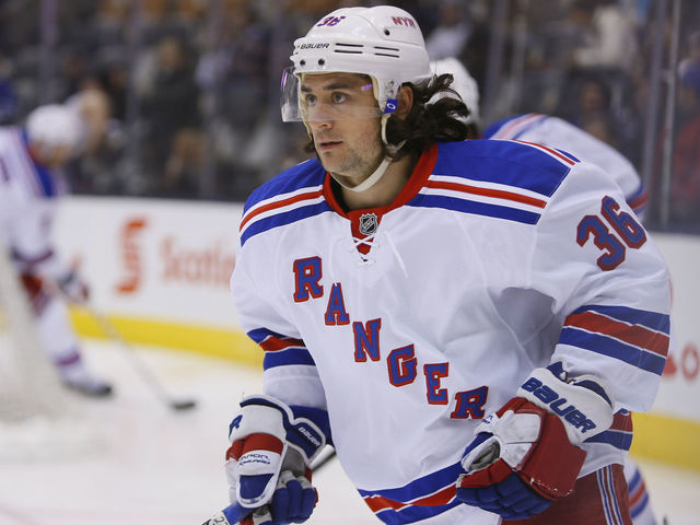 Rangers, Zuccarello agree to terms on 4-year, $18-million extension