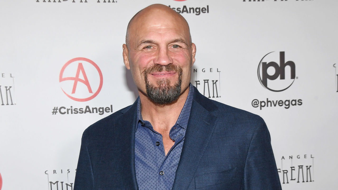 LAS VEGAS, NEVADA - JANUARY 19: Actor and UFC Hall of Fame member Randy Couture attends the grand opening of "Criss Angel MINDFREAK" at Planet Hollywood Resort & Casino on January 19, 2019 in Las Vegas, Nevada.