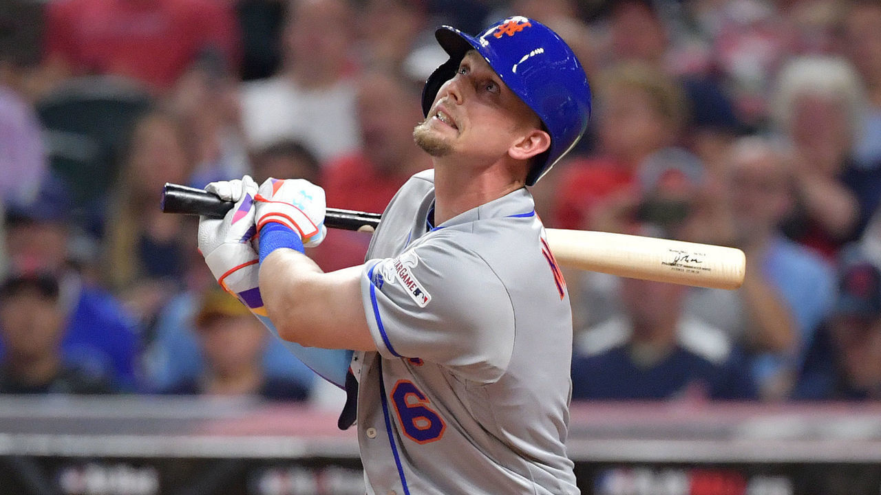 CLEVELAND, OHIO - JULY 09: Jeff McNeil #6 of the New York Mets participates in the 2019 MLB All-Star Game at Progressive Field on July 09, 2019 in Cleveland, Ohio.