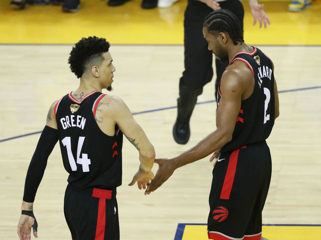 Danny Green Kawhi Wanted To Go His Own Route Thescore Com