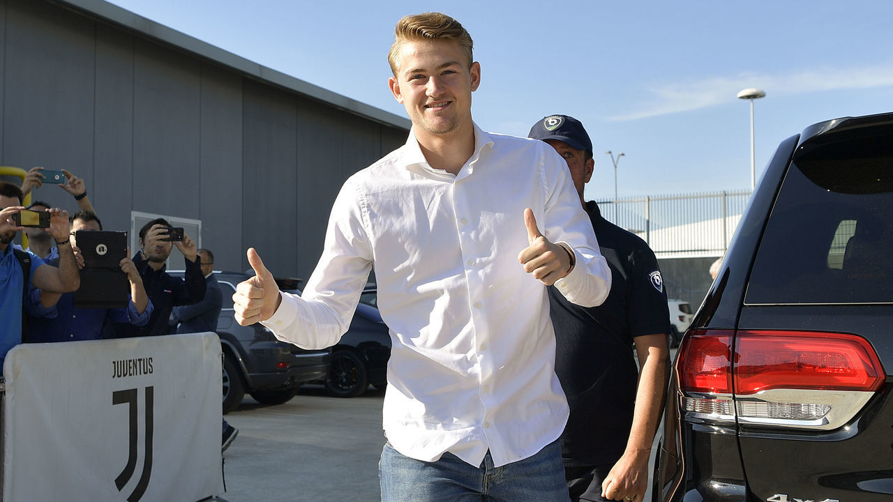 TURIN, ITALY - JULY 17: Juventus new signing Matthijs de Ligt attends the medical tests on July 17, 2019 in Turin, Italy.