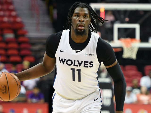 LAS VEGAS, NEVADA - JULY 15: Naz Reid #11 of the Minnesota Timberwolves brings the ball up the court against the Memphis Grizzlies during the championship game of the 2019 NBA Summer League at the Thomas & Mack Center on July 15, 2019 in Las Vegas, Nevada. The Grizzlies defeated the Timberwolves 95-92.