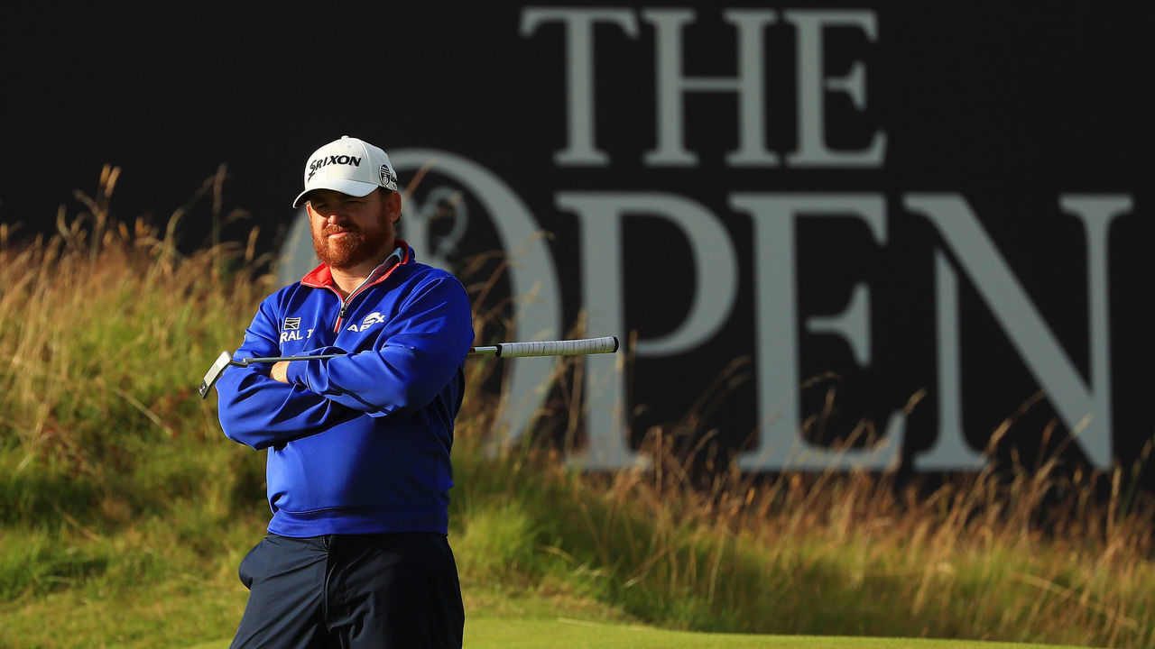 PORTRUSH, NORTHERN IRELAND - JULY 18: J. B. Holmes of the United States looks on the 18th hole during the first round of the 148th Open Championship held on the Dunluce Links at Royal Portrush Golf Club on July 18, 2019 in Portrush, United Kingdom.