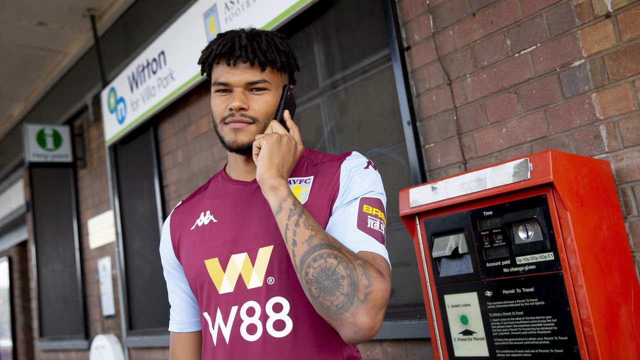 BIRMINGHAM, ENGLAND - JULY 08: Tyrone Mings of Aston Villa poses for a picture at the Witton train station on July 08, 2019 in Birmingham, England.