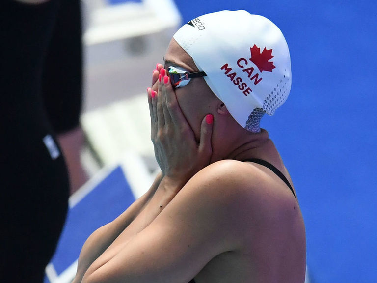 Canada�s Masse captures 100m backstroke gold at world