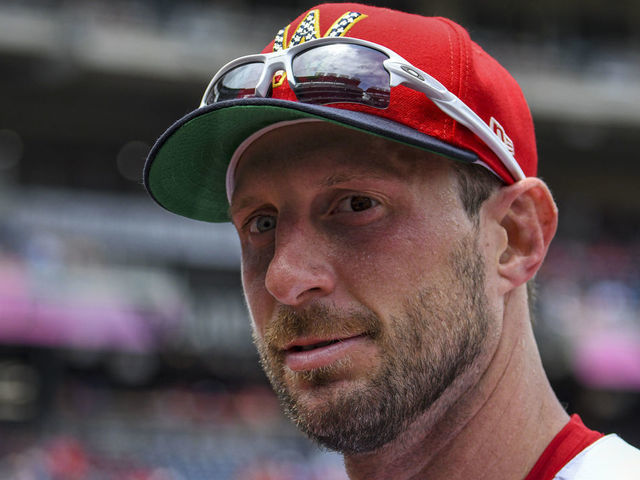 Download Max Scherzer Portrait Wallpaper