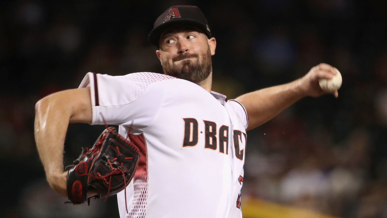PHOENIX, ARIZONA - JULY 22: Starting pitcher Robbie Ray #38 of the Arizona Diamondbacks pitches against the Baltimore Orioles during sixth inning of the MLB game at Chase Field on July 22, 2019 in Phoenix, Arizona.