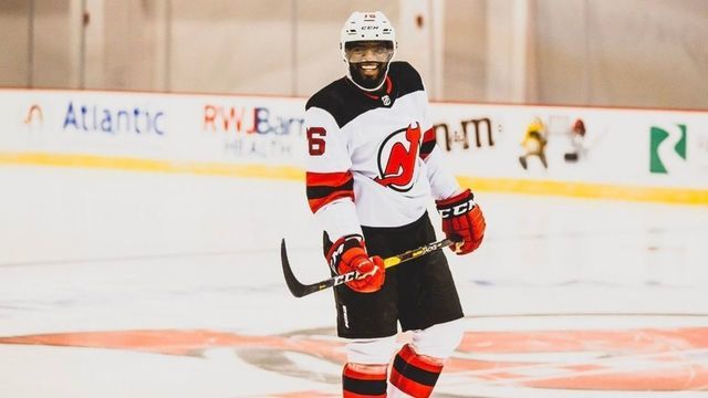P.K. Subban takes part in 1st on-ice session with Devils