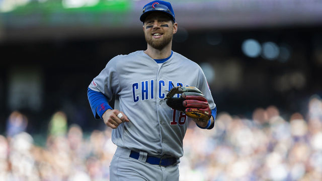 SEATTLE, WA - MAY 01: Ben Zobrist #18 of the Chicago Cubs jogs off the field after the eighth inning against the Seattle Mariners at T-Mobile Park on May 1, 2019 in Seattle, Washington. The Chicago Cubs beat the Seattle Mariners 11-0.