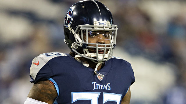 NASHVILLE, TN - DECEMBER 30: Derrick Henry #22 of the Tennessee Titans warms up before a game against the Indianapolis Colts at Nissan Stadium on December 30, 2018 in Nashville, Tennessee. The Colts defeated the Titans 33-17.