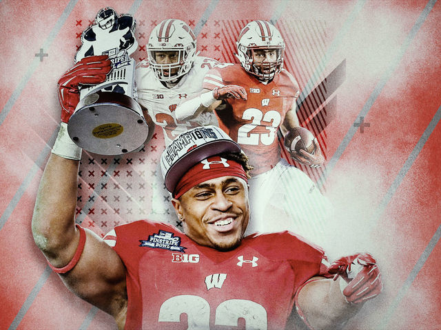 No average Joe: Wisconsin's Taylor is a star on the field and in the classroom