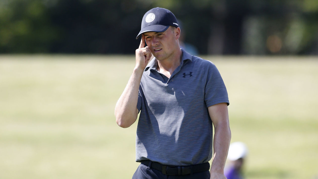 MEMPHIS, TN - JULY 26: Jordan Speith during the second round of the World Golf Championships - FedEx St. Jude Invitational, July 25, 2019 at TPC Southwind in Memphis, Tennessee.