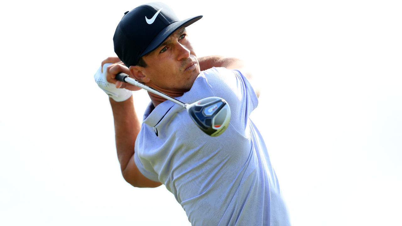 PORTRUSH, NORTHERN IRELAND - JULY 16: Thorbjorn Olesen of Denmark plays off the ninth tee during a practice round prior to the 148th Open Championship held on the Dunluce Links at Royal Portrush Golf Club on July 16, 2019 in Portrush, United Kingdom.