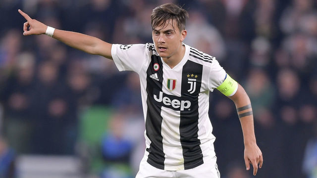 TURIN, ITALY - APRIL 16: Juventus player Paulo Dybala during the UEFA Champions League Quarter Final second leg match between Juventus and Ajax at Allianz Stadium on April 16, 2019 in Turin, Italy.