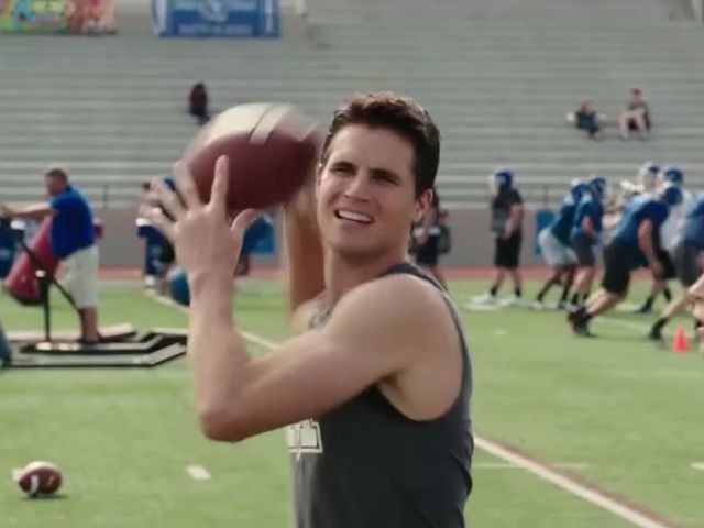 'The Duff' actor gets redemption after being roasted for football throw