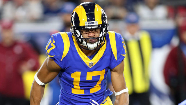 LOS ANGELES, CA - DECEMBER 16: Robert Woods #17 of the Los Angeles Rams in action during the game against the Philadelphia Eagles at the Los Angeles Memorial Coliseum on December 16, 2018 in Los Angeles, California . The Eagles defeated the Rams 30-23.
