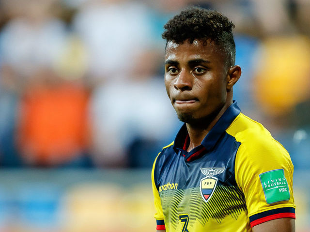GDYNIA, POLAND - JUNE 14: Diego Palacios of Ecuador looks on during the 2019 FIFA U-20 World Cup Third Place Play-Off match between Italy and Ecuador at Gdynia Stadium on June 14, 2019 in Gdynia, Poland.