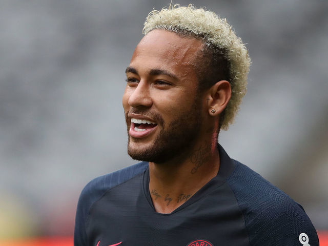 SHENZHEN, CHINA - AUGUST 02: Neymar Jr of Paris Saint-Germain looks during the training session ahead of the French Trophy of Champions football match between Rennes and Paris Saint-Germain at Shenzhen Universiadg Sports Center stadium on August 2, 2019 in Shenzhen, China.