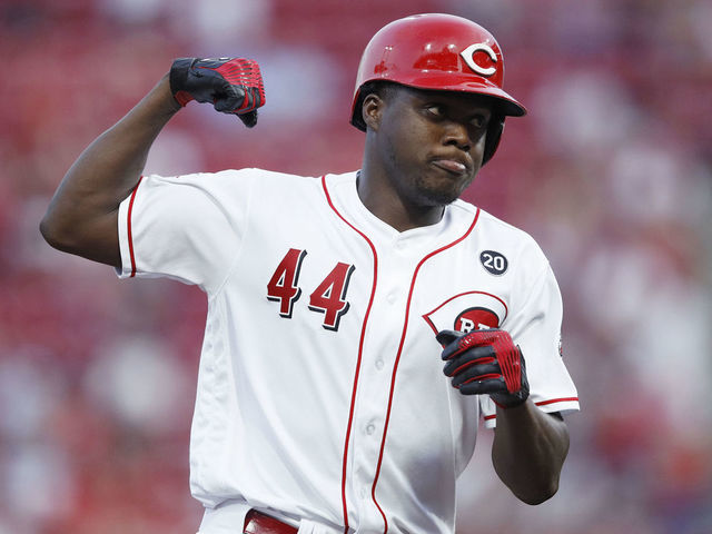 Projecting Aristides Aquino's role on Reds roster