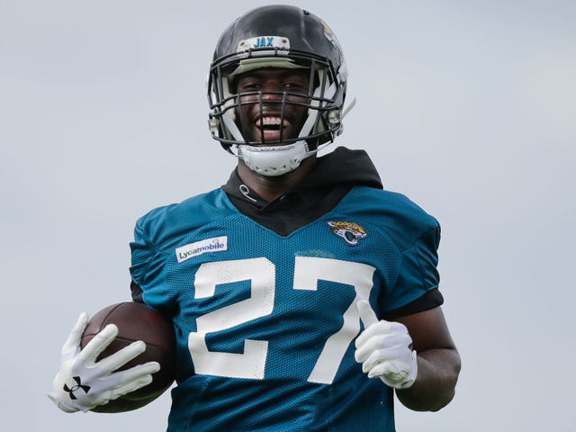 JACKSONVILLE, FL - JULY 27: Jacksonville Jaguars running back