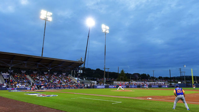 PHILADELPHIA, PA - AUGUST 19: A general view of the stadium during the MLB Little League Classic between the New York Mets and Philadelphia Phillies at BB&T Ballpark on August 19, 2018 in Williamsport, Pennsylvania.