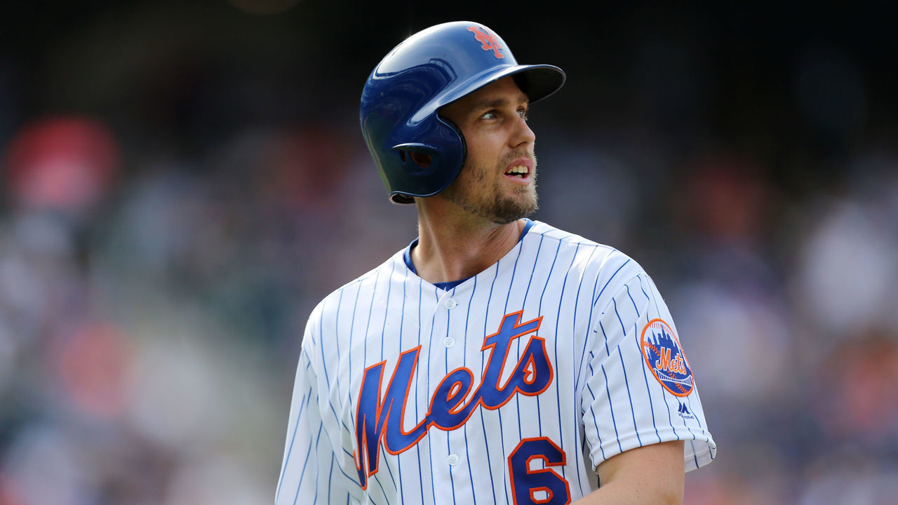 FLUSHING, NY - AUGUST 05: Jeff McNeil #6 of the New York Mets returns to the dugout during a game between the Miami Marlins and the New York Mets at Citi Field on Monday, August 5, 2019 in Flushing, New York.