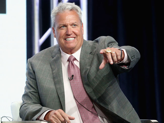 Bills coach Rex Ryan has a framed photo of a woman's feet on his