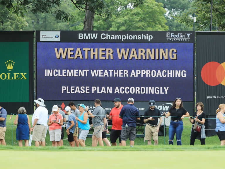 Round 3 Resumes After Weather Delay At Bmw Championship Thescore Com Bmw Championship 2022, Sunday Finals Weather