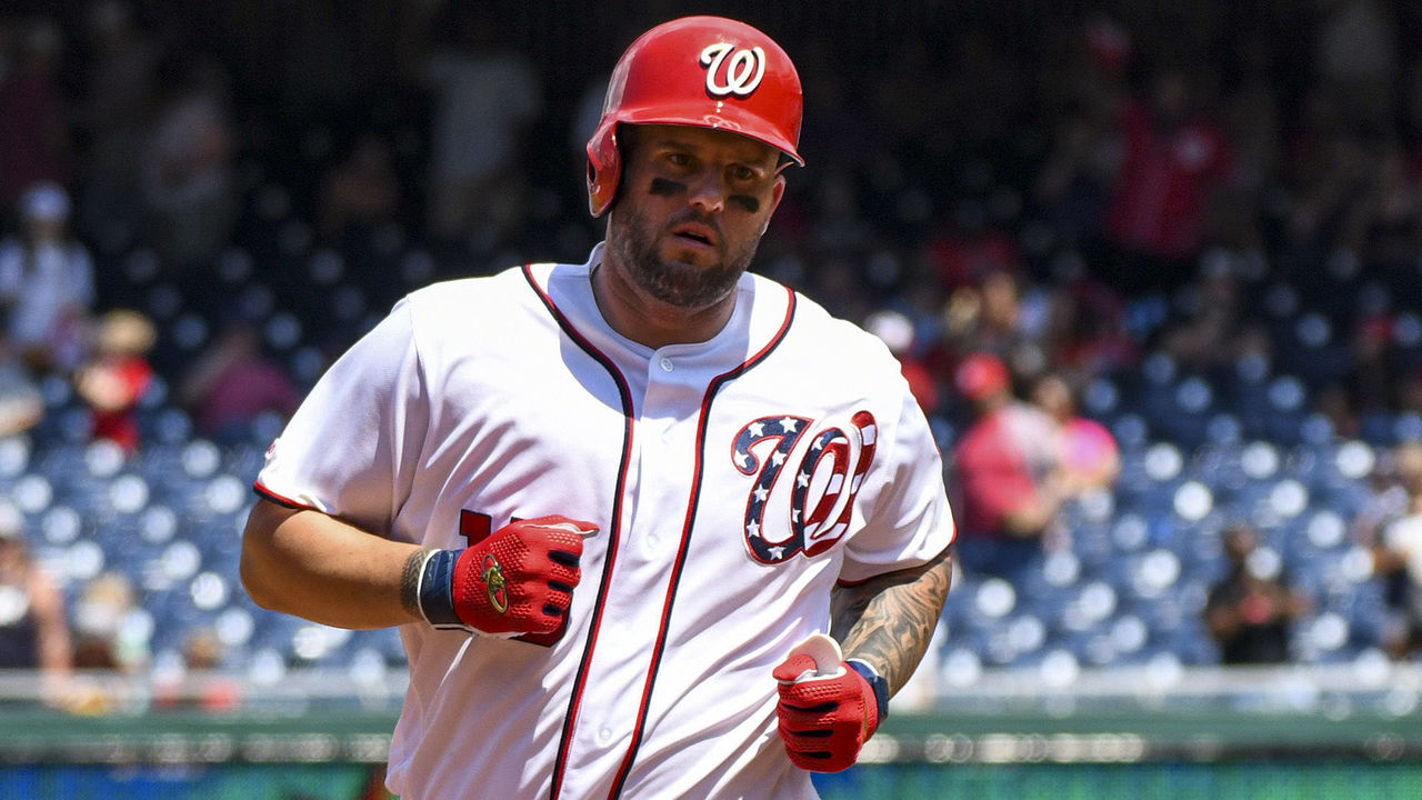 Matt Adams back with Washington Nationals after missing 2022 - The San  Diego Union-Tribune