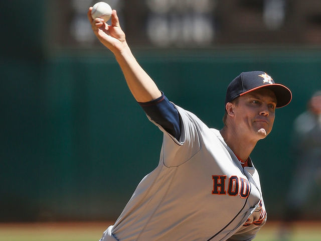 Astros Pitcher Zack Greinke Gets Base Hit In World Series