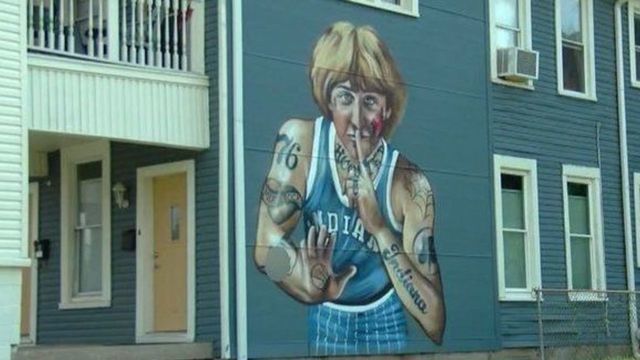 Larry Bird asks artist to remove tattoos from Indianapolis mural of him