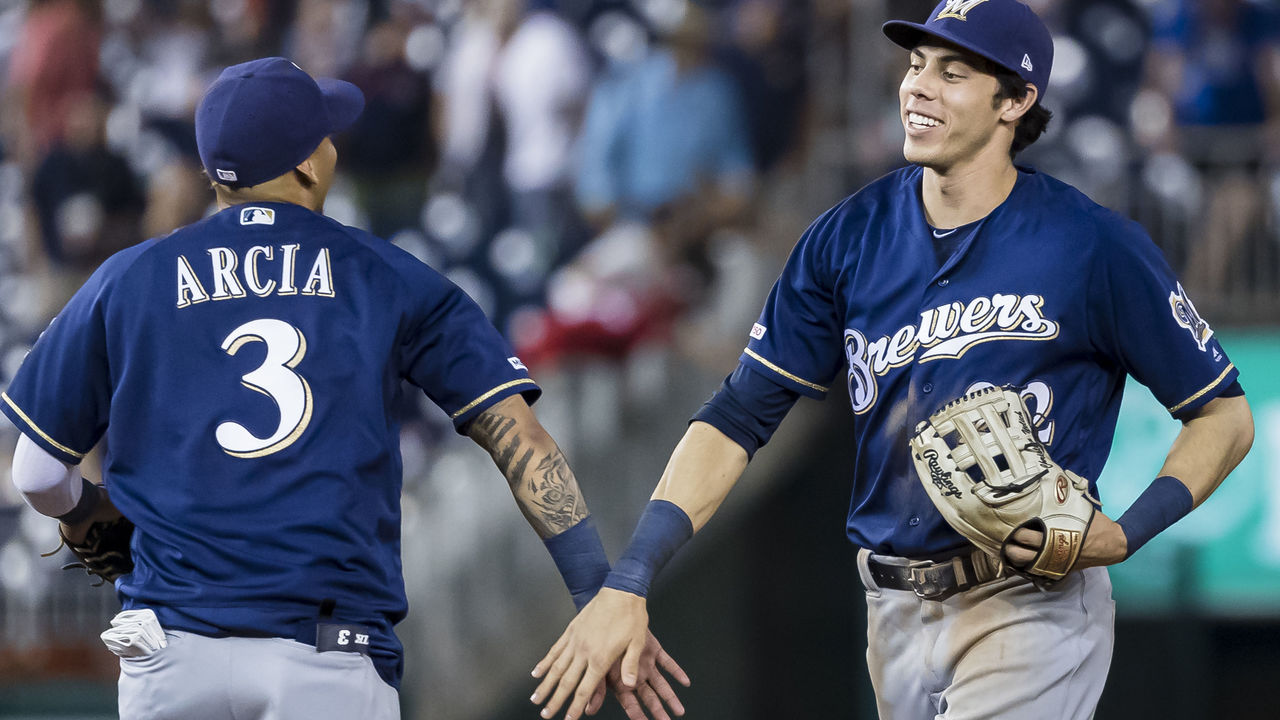 Christian Yelich's ESPN Body Issue photoshoot is set in a warehouse