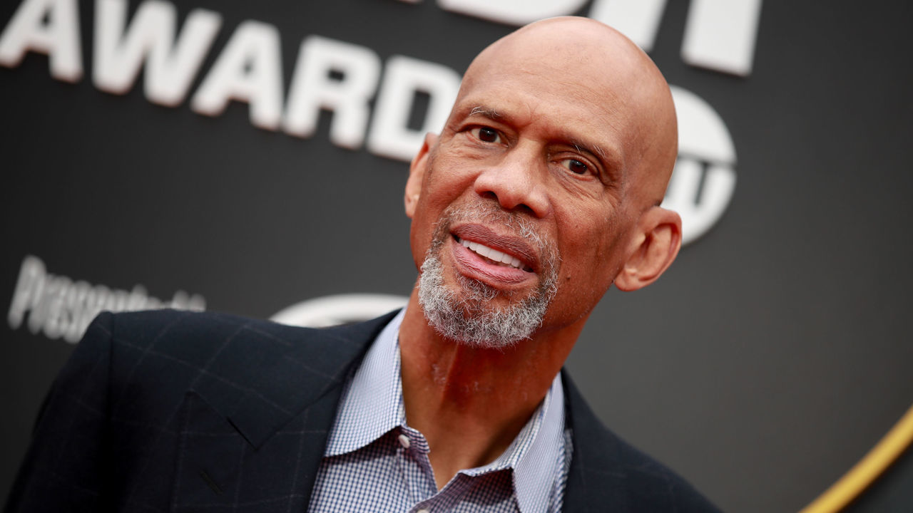SANTA MONICA, CALIFORNIA - JUNE 24: Kareem Abdul-Jabbar attends the 2019 NBA Awards at Barker Hangar on June 24, 2019 in Santa Monica, California.